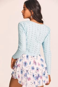 LoveShackFancy Jonah Crop Cardigan 7 LoveShackFancy Jonah Crop Cardigan