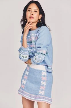 LoveShackFancy Sale Hathaway Mini Skirt 8 LoveShackFancy Sale Hathaway Mini Skirt