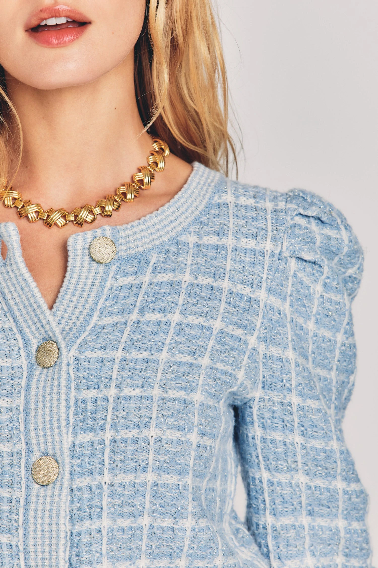 LoveShackFancy Daughter Cropped Cardigan 2 LoveShackFancy Daughter Cropped Cardigan