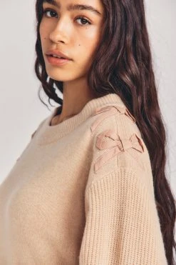 LoveShackFancy Shen Cashmere Pullover Sweater 7 LoveShackFancy Shen Cashmere Pullover Sweater