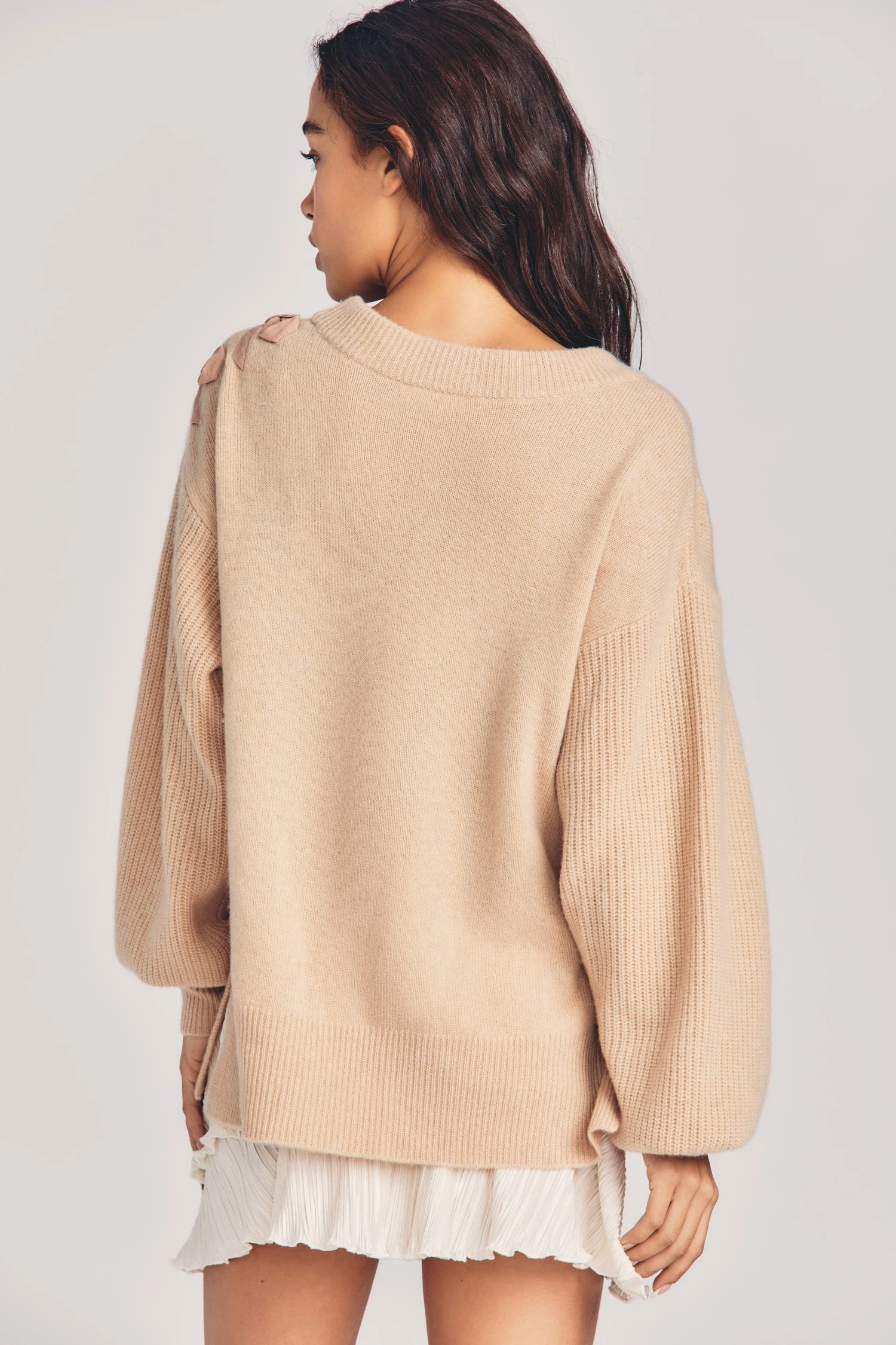 LoveShackFancy Shen Cashmere Pullover Sweater 5 LoveShackFancy Shen Cashmere Pullover Sweater