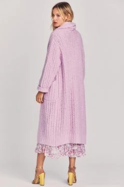 LoveShackFancy Gillies Wool Duster - ROSEBUD Sale