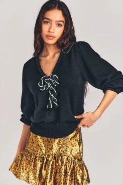 LoveShackFancy Shop 26 LoveShackFancy Leonora Pullover Sweater Sale