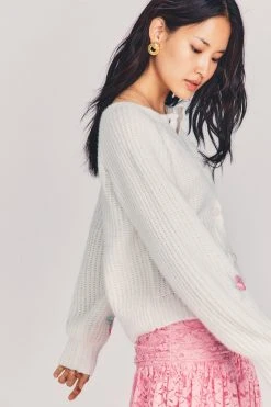 LoveShackFancy Brookie Wool Cardigan Sale 6 LoveShackFancy Brookie Wool Cardigan Sale