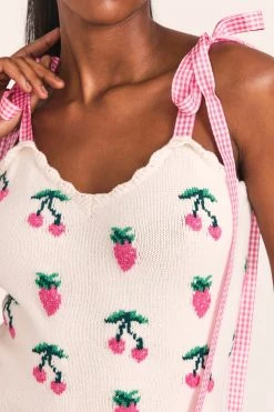 LoveShackFancy Yves Mini Dress