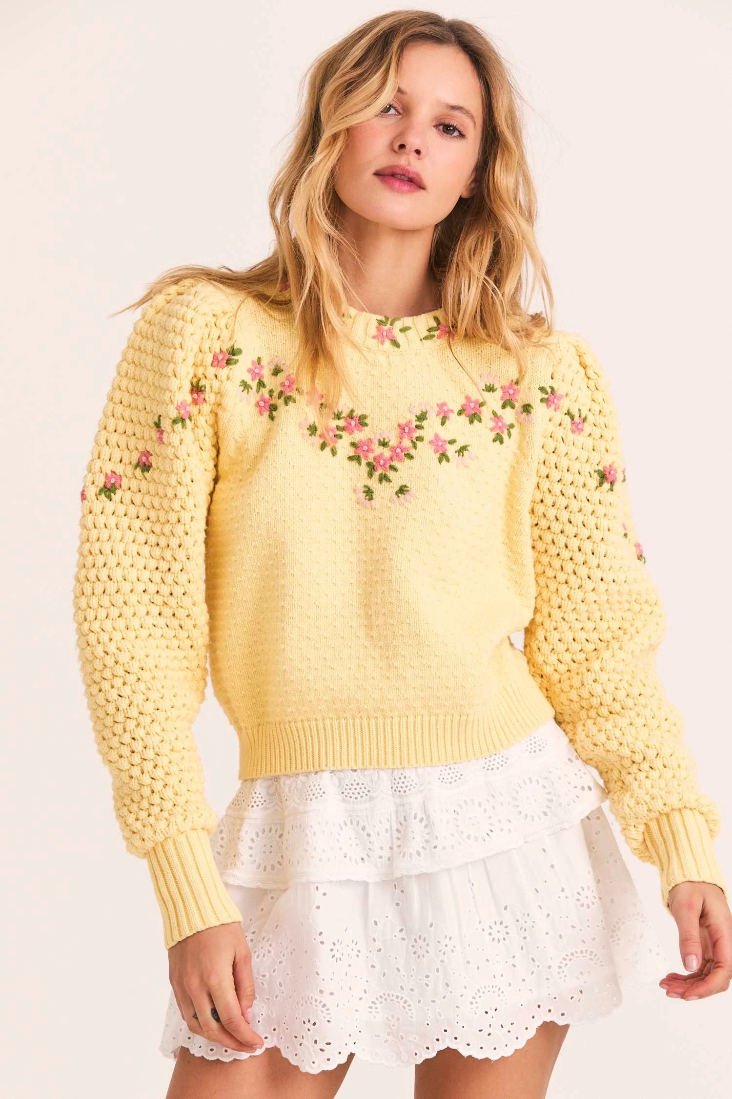 LoveShackFancy Kenzly Pullover Sweater 7 LoveShackFancy Kenzly Pullover Sweater