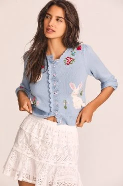 LoveShackFancy Faya Cardigan Tops