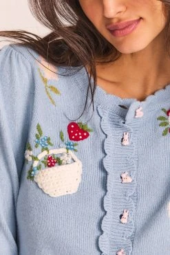 LoveShackFancy Faya Cardigan Tops