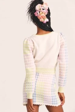 LoveShackFancy Dolana Crop Pullover 9 LoveShackFancy Dolana Crop Pullover