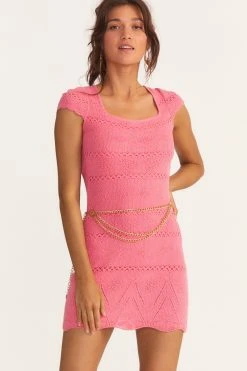 LSF New Arrivals Elvirie Mini Dress - STRAWBERRY BUBBLEGUM