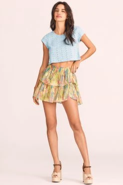 LoveShackFancy Ruffle Mini Skirt 17 LoveShackFancy Ruffle Mini Skirt