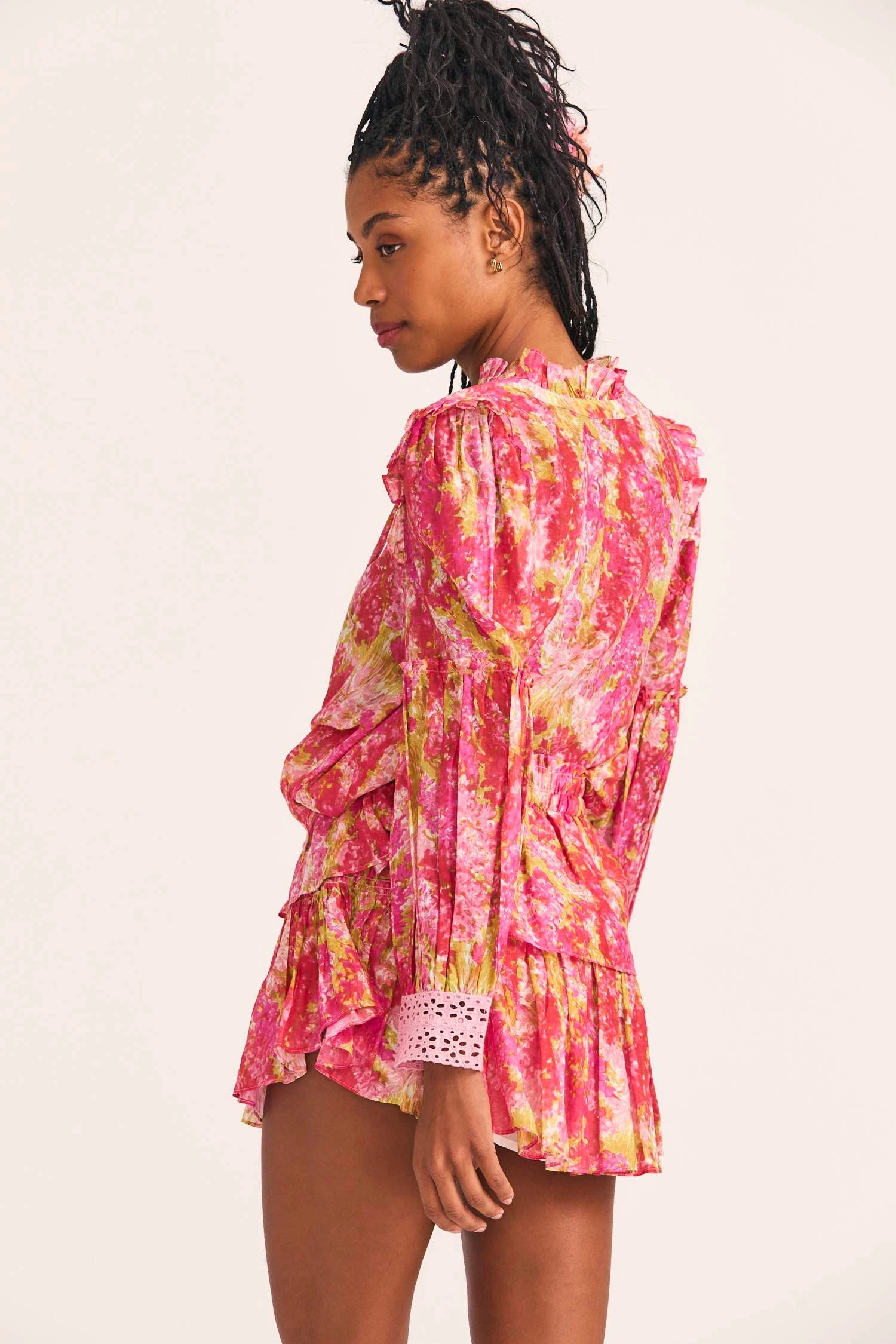 LoveShackFancy Ruffle Mini Skirt 3 LoveShackFancy Ruffle Mini Skirt