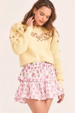 LoveShackFancy Shop 28 LoveShackFancy X American Girl Ruffle Mini Skirt