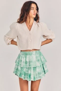 LoveShackFancy Ruffle Mini Skirt 28 LoveShackFancy Ruffle Mini Skirt