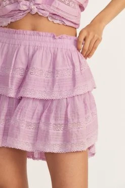 LoveShackFancy Ruffle Mini Skirt 49 LoveShackFancy Ruffle Mini Skirt