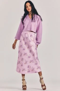 LoveShackFancy Sale Aimee Midi Skirt