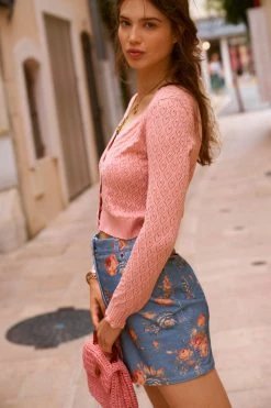 LoveShackFancy Hollywood Mini Skirt 20 LoveShackFancy Hollywood Mini Skirt