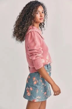 LoveShackFancy Hollywood Mini Skirt 18 LoveShackFancy Hollywood Mini Skirt