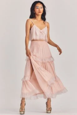 LoveShackFancy Mirella Midi Skirt Sale
