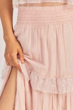 LoveShackFancy Mirella Midi Skirt Sale