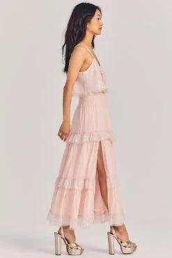 LoveShackFancy Mirella Midi Skirt Sale