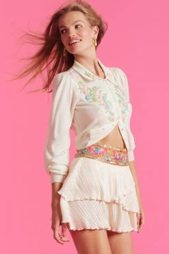 LoveShackFancy Henny Mini Skirt Sale 11 LoveShackFancy Henny Mini Skirt Sale