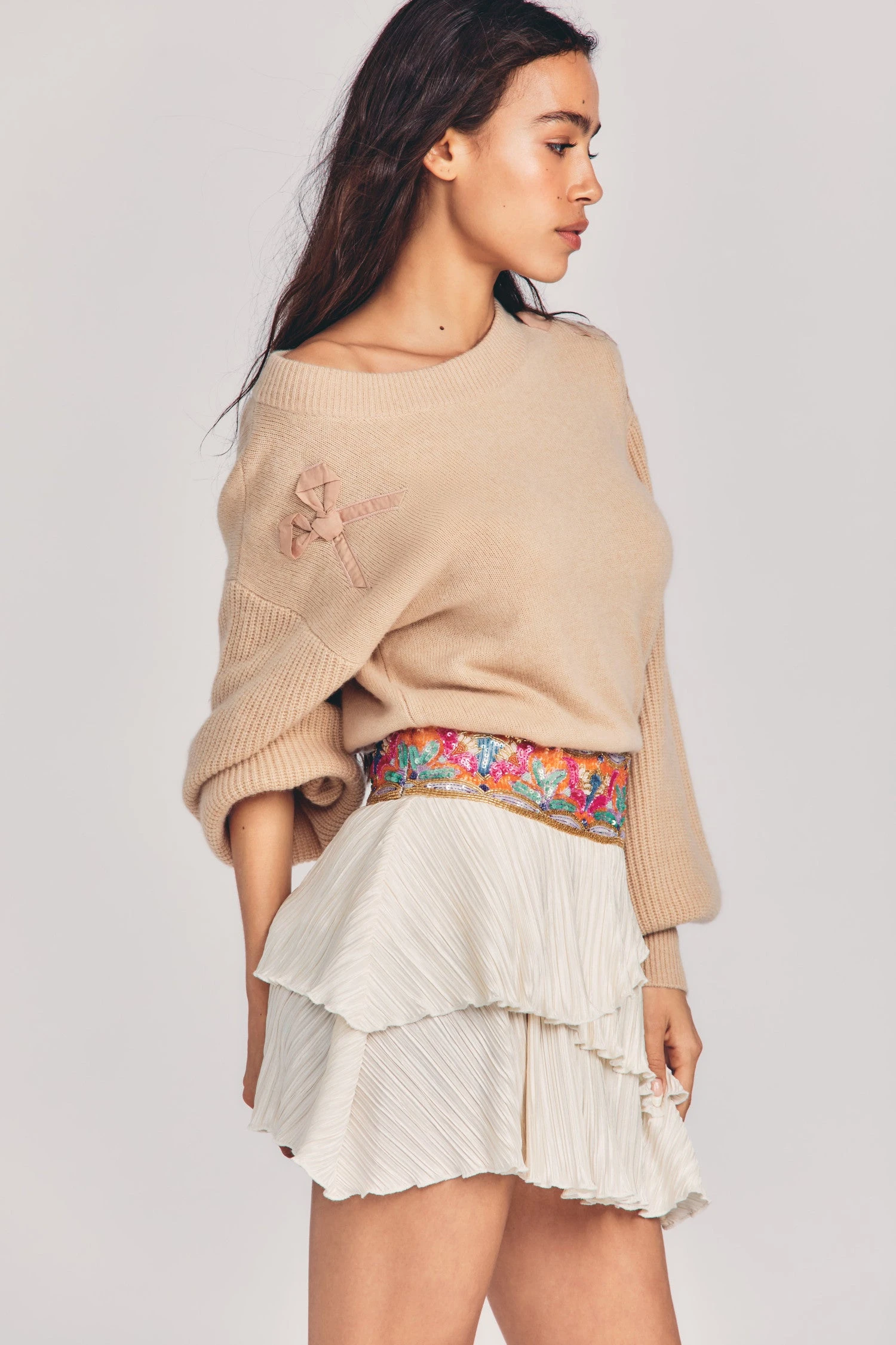 LoveShackFancy Henny Mini Skirt Sale 3 LoveShackFancy Henny Mini Skirt Sale