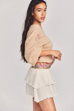 LoveShackFancy Henny Mini Skirt Sale 9 LoveShackFancy Henny Mini Skirt Sale