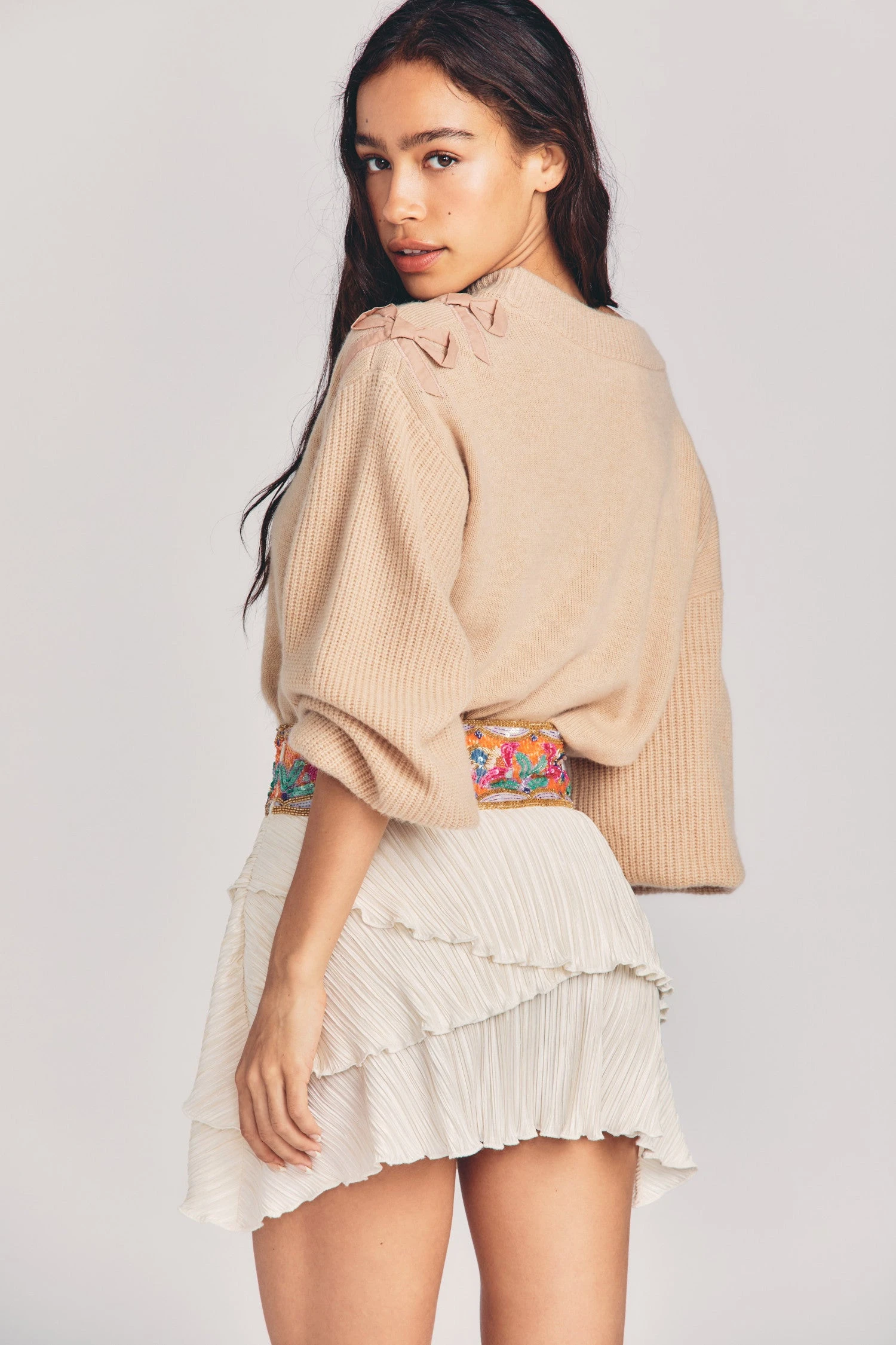 LoveShackFancy Henny Mini Skirt Sale 5 LoveShackFancy Henny Mini Skirt Sale