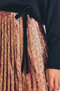 LoveShackFancy Lotty Midi Skirt