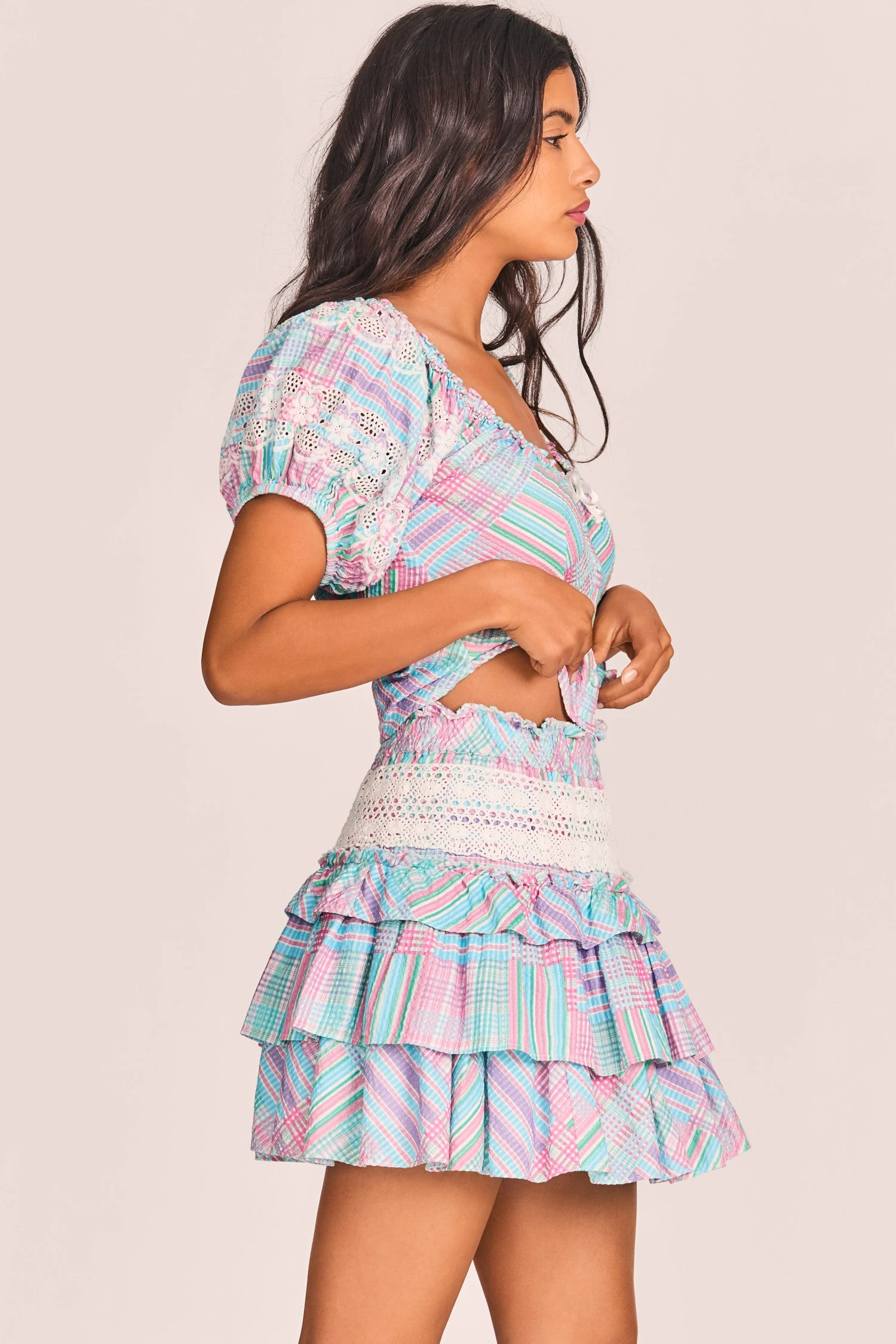 LoveShackFancy Corbett Mini Skirt New Arrivals 3 LoveShackFancy Corbett Mini Skirt New Arrivals