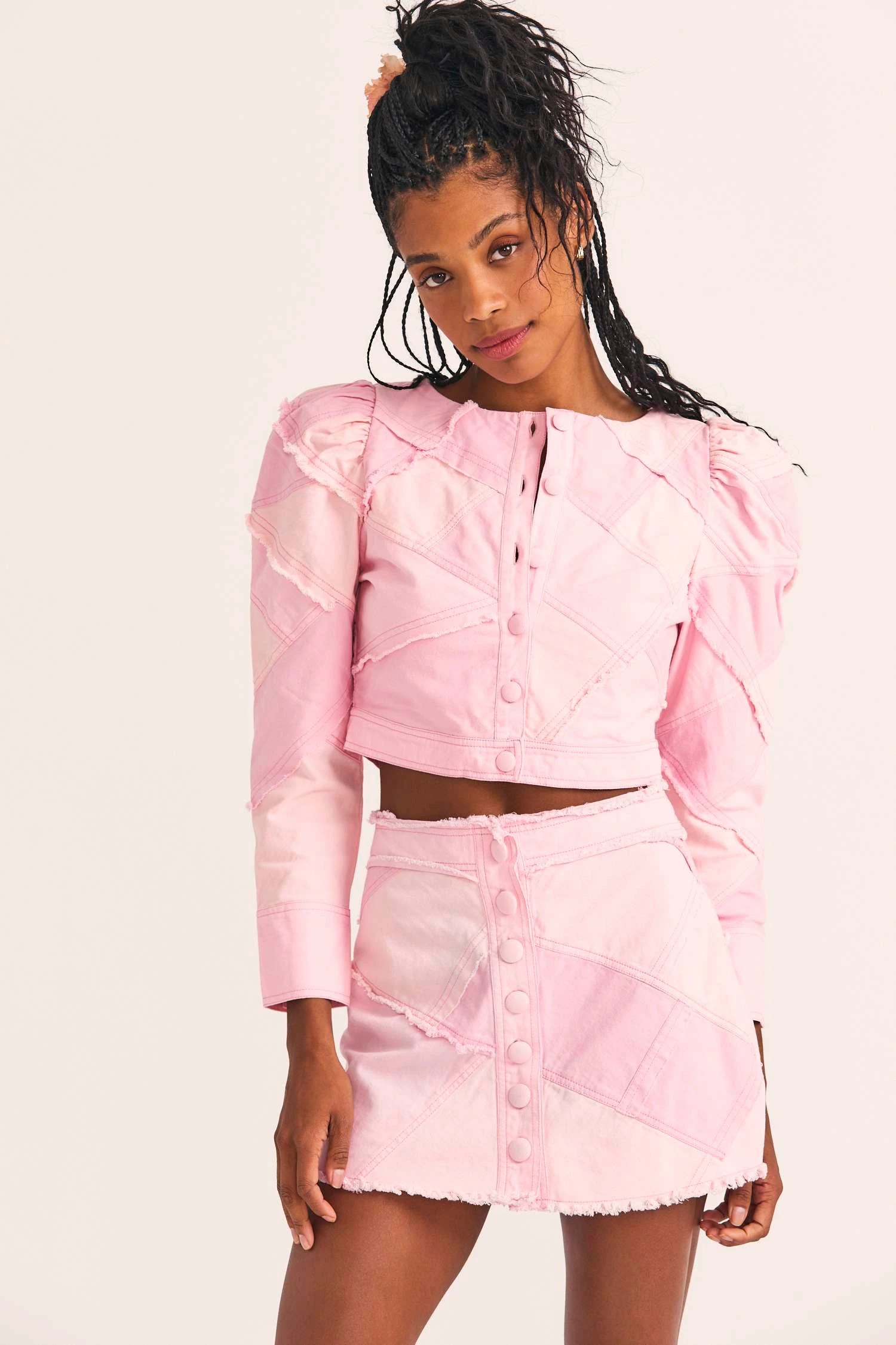 LoveShackFancy Cayde Mini Skirt Skirts 1 LoveShackFancy Cayde Mini Skirt Skirts