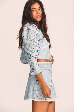 LoveShackFancy New Arrivals Cayde Mini Skirt 6 LoveShackFancy New Arrivals Cayde Mini Skirt