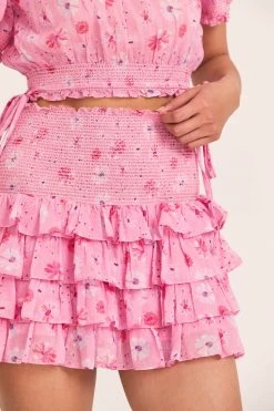 LoveShackFancy Yorkie Mini Skirt Skirts