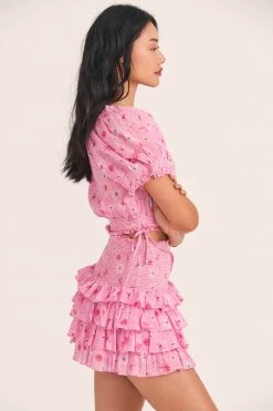 LoveShackFancy Yorkie Mini Skirt Skirts 6 LoveShackFancy Yorkie Mini Skirt Skirts