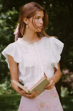 LoveShackFancy Nora Top