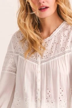 LoveShackFancy Badyn Blouse Tops