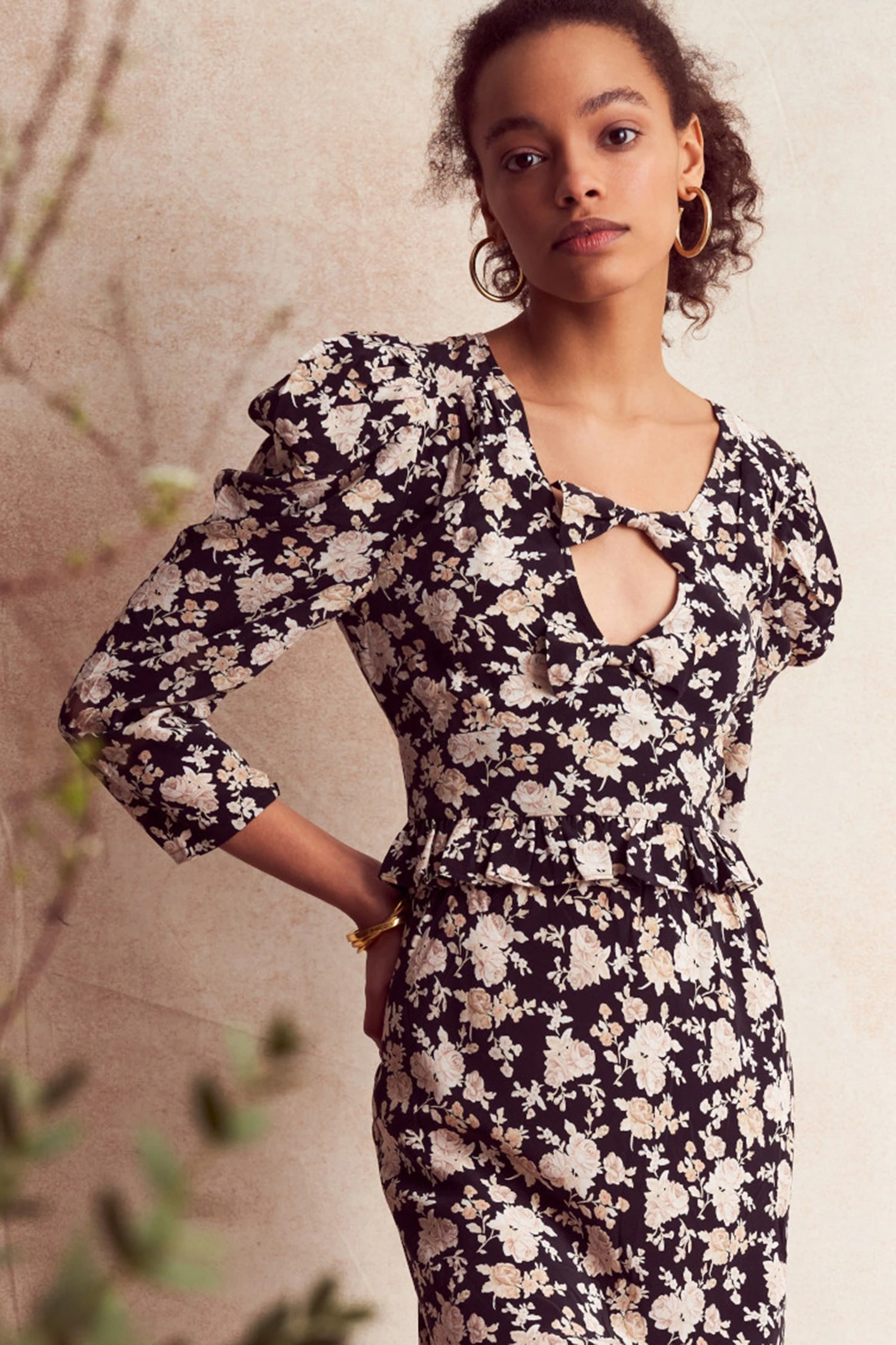 LoveShackFancy Louis Silk Blouse 1 LoveShackFancy Louis Silk Blouse