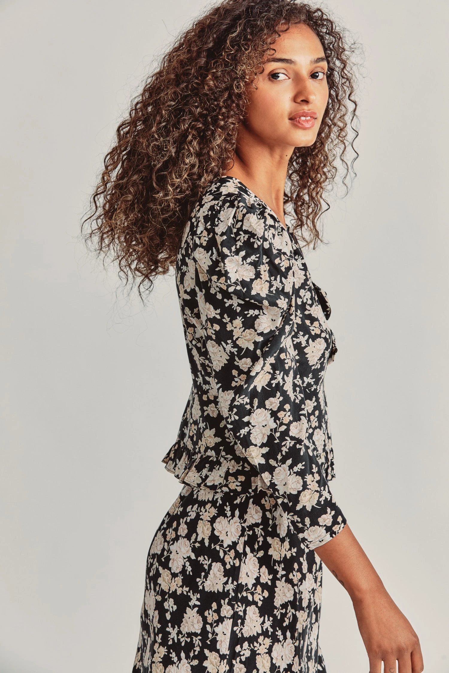 LoveShackFancy Louis Silk Blouse 4 LoveShackFancy Louis Silk Blouse