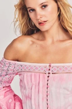 LoveShackFancy Perris Crop Top Sale