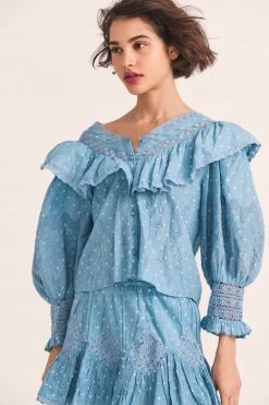 LoveShackFancy Bunnie Blouse