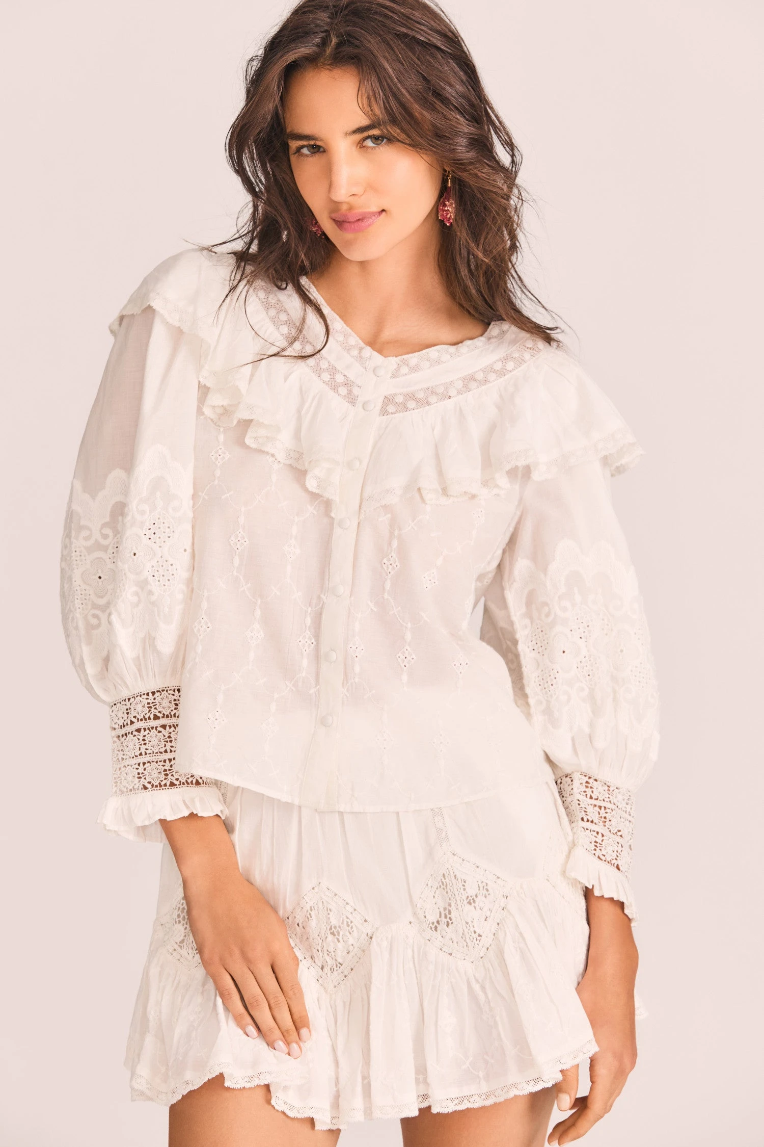 LoveShackFancy New Arrivals Bunnie Blouse 2 LoveShackFancy New Arrivals Bunnie Blouse