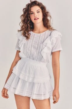 LoveShackFancy Natasha Mini Dress New Arrivals