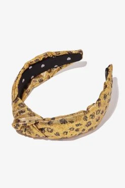 LoveShackFancy X Lele Sadoughi Printed Knotted Headband