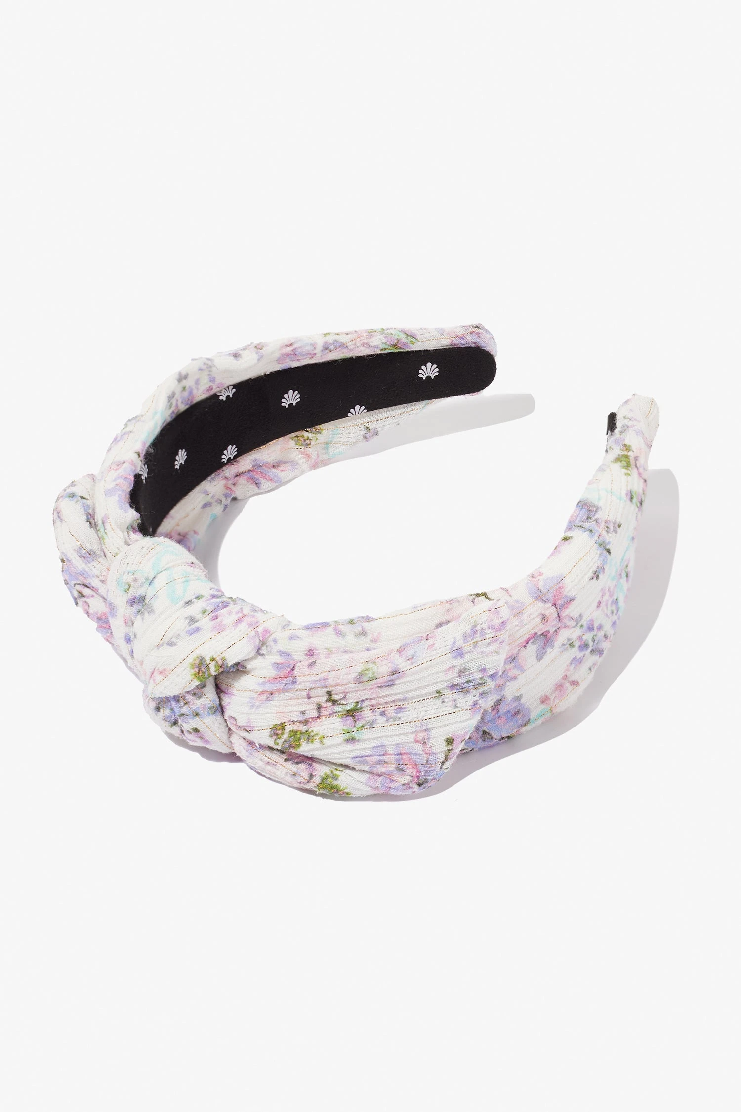 LoveShackFancy X Lele Sadoughi Printed Veronica Bow Headband 2 LoveShackFancy X Lele Sadoughi Printed Veronica Bow Headband