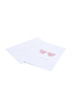 LoveShackFancy New Arrivals I Heart You Notecard